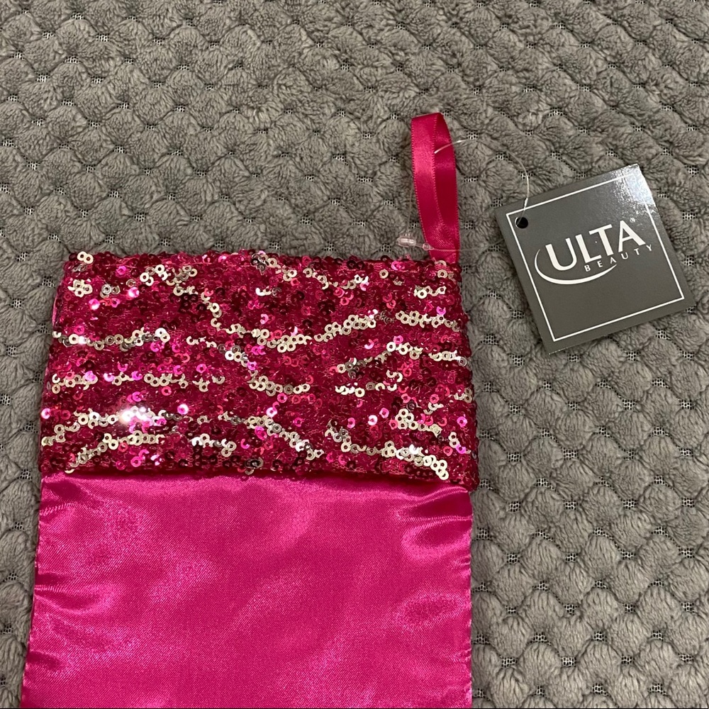 Pink Sequin Stocking - Picture 3 of 6